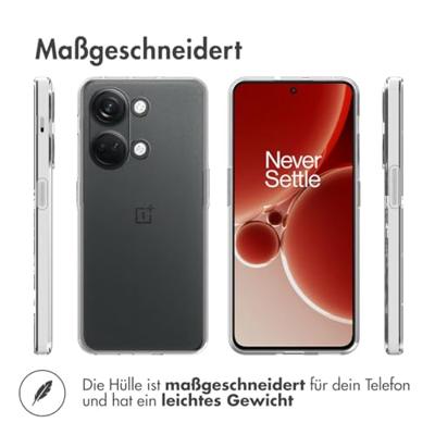 Accezz Clear Backcover OnePlus Nord 3 Telefoonhoesje Transparant