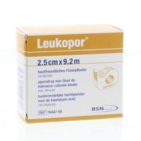 Leukopor Hechtpleister non-woven 9.2m x 2.5cm 1 Stuks - thumbnail