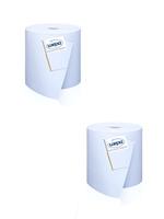 Satino poetsrol industrieel blauw (2x350m) - thumbnail