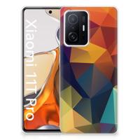 Xiaomi 11T | 11T Pro | TPU Hoesje | Polygon Color - thumbnail