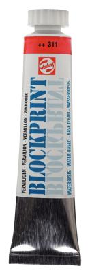 Talens blockprint tube 20ml vermiljoen 311