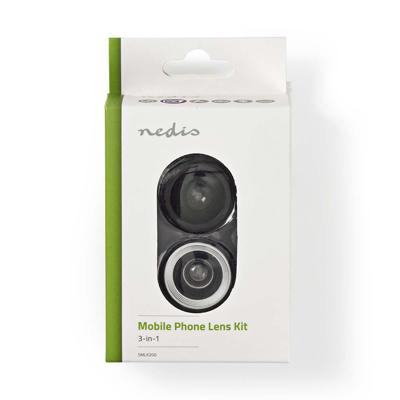 Nedis Set Cameralenzen | Smartphone / Tablet | 3-in-1 | 1 stuks - SMLK200 SMLK200 Nedis Set Cameralenzen | Smartphone / Tablet | 3-in-1 | 1 stuks - SMLK200 SMLK200