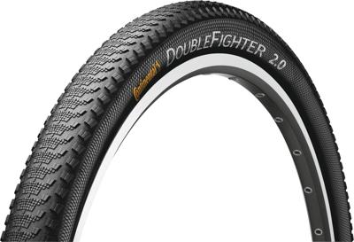 Continental draadband double fighter iii 50-622 zwart