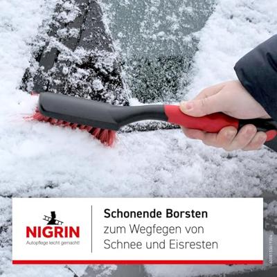 NIGRIN 6193 Kunststof IJskrabber / sneeuwbezem