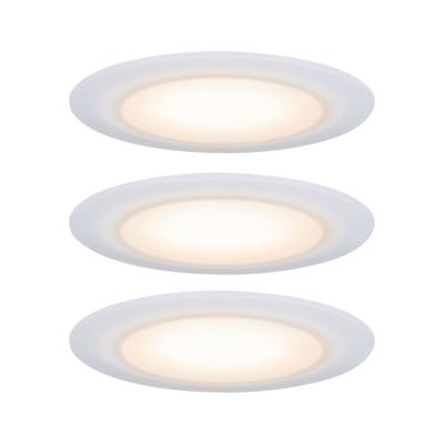 Paulmann LED-inbouwlamp voor badkamer Set van 3 stuks 19.5 W Satijn, Wit Paulmann LED-inbouwlamp voor badkamer Set van 3 stuks 19.5 W Satijn, Wit