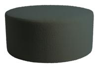 PTMD evie poef teddy groen 90 cm - thumbnail