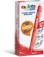 Pen Carioca Oops Rood 0,7 mm (12 Onderdelen) - thumbnail