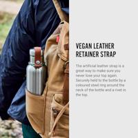 Black+Blum Geïsoleerde Waterfles - 0,5Ltr - Olijf - thumbnail