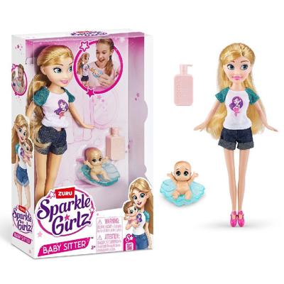 Zuru Sparkle Girlz Babysitter Set Zuru Sparkle Girlz Babysitter Set