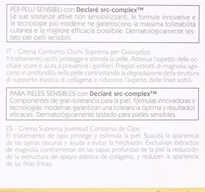 Oogcontourcrème Declaré Youth Supreme 15 ml