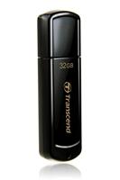 Transcend JetFlash® 350 USB-stick 32 GB Zwart TS32GJF350 USB-A 2.0 - thumbnail