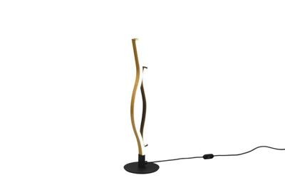 Trio TafellampBlaze zwart met goud - 541210208