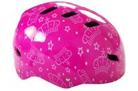 Volare Fietshelm skatehelm roze koningin - thumbnail