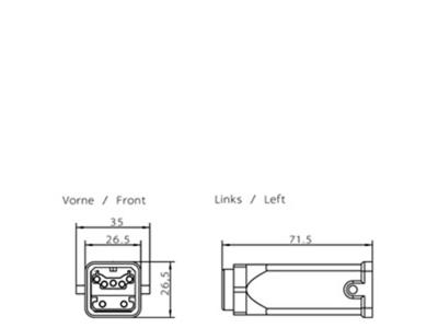 Siemens 6GK1905-0CB00 Hyprid-stekker LAN-overdrachtsnelheid 12 MBit/s Siemens 6GK1905-0CB00 Hyprid-stekker LAN-overdrachtsnelheid 12 MBit/s