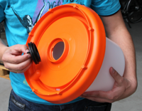 Drinktoren pluimvee Stop los blauw - thumbnail