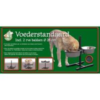 Hondenvoerbakken op Standaard Ø28cm - thumbnail