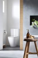 Duoblokreservoir D-Neo Met Binnenwerk Met Aansluiting Links Rechts Delen Dualflush Wit - thumbnail