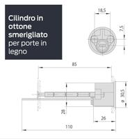 OPLEGCILIN. VERNIKKELD/MESSING - thumbnail