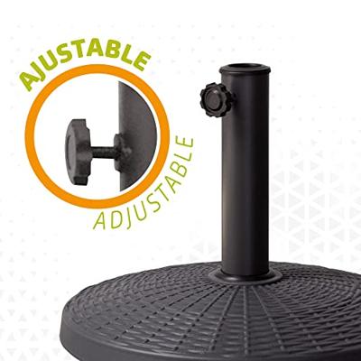 Voet voor Parasol Aktive 44,5 x 33 x 44,5 cm Staal Polyresin