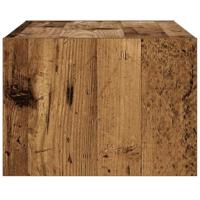 Tv-meubel met LED-verlichting 75x35,5x25 cm oud houtkleurig - thumbnail