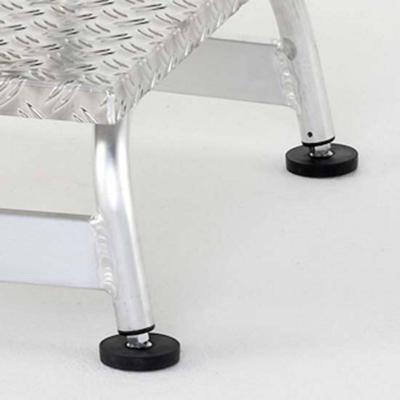 Zarges voetplaten tbv opstap (4st)