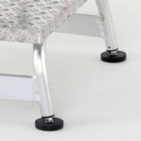 Zarges voetplaten tbv opstap (4st) - thumbnail