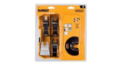DeWALT DT20715 Multitool Accessoireset 5-delig in Toughcase DeWALT DT20715 Multitool Accessoireset 5-delig in Toughcase