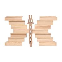 Set van 100 natuurlijke planken - KAPLA® beige - thumbnail