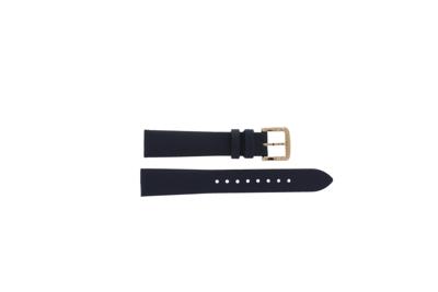 Horlogeband Kate Spade New York KSW9051 Leder Blauw 16mm