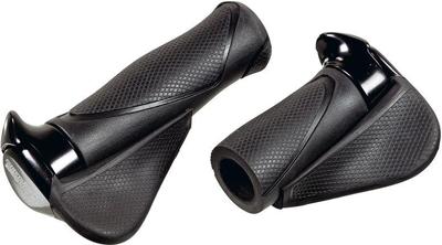 Ergotec Kraton ergonomic bicycle handlebar grips - large, 130mm, black