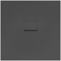 Villeroy & Boch Squaro Infinity Vierkant Douchevloer 90X90X4 Cm Anthracite - thumbnail