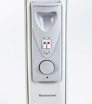 Ravanson OH-07 electrische verwarming Binnen Grijs 1500 W Olie elektrisch verwarmingstoestel