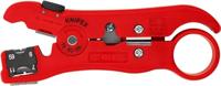 Knipex 16 60 06 SB Isolatiegereedschap voor coax- en datakabels - thumbnail