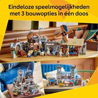 LEGO Creator 3-in-1 31168 Middeleeuws ridderkasteel - Bouwset voor 9 jaar en ouder - thumbnail