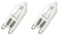 OSRAM HOMELIGHTING Eco-halogeenlamp Energielabel: G (A - G) G9 43 mm 230 V 50 W Warmwit Stiftfitting Dimbaar 2 stuk(s) - thumbnail