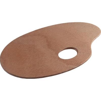 Talens palet hout ovaal 16x25cm