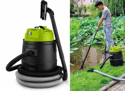 Teien 4-in-1 vijverstofzuiger met afvoer 1600W - 30 liter - Incl. accessoires