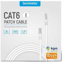 Enzo Technetix patchkabel utp cat6 2m wit - 2077000 - thumbnail