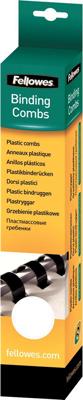 Fellowes bindruggen, pak van 25 stuks, 8 mm, wit