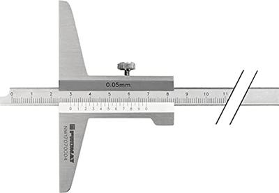 Promat/Tecwerk Diepteschuifmaat | DIN 862 | 300 mm | recht meetrail 10 x 4,5 mm - 4000851219