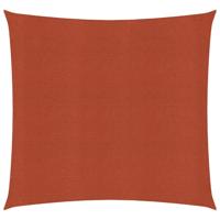 VidaXL Zonnezeil 160 g/m² 7x7 m hdpe terracottakleurig - thumbnail