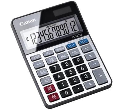 Canon LS-122TS calculator Desktop Rekenmachine met display Grijs