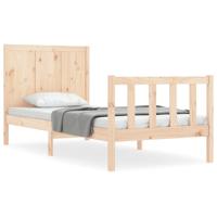 Bedframe zonder matras massief grenenhout 100x200 cm - thumbnail