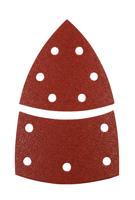kwb 496108 Deltaschuurpapier Korrelgrootte (num) 80 (l x b) 62, 93 mm, mm x 100 mm 5 stuk(s) - thumbnail