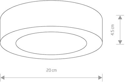Lyora IP54 plafondlampMerida - 9514