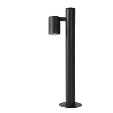 Lucide ARNE-LED - Sokkellamp - Ø 6,3 cm - LED - GU10 - 1x5W 2700K - IP44 - Zwart