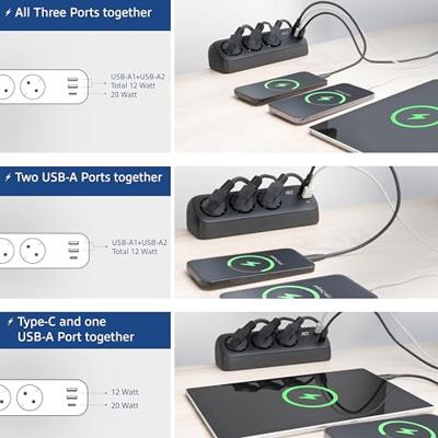 ACT AC2480 Stekkerdoos met klem ACT AC2480 Stekkerdoos met klem
