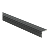 Duo-hoeklijn zelfklevend 24,5 x 30 mm zwart - 300 cm - thumbnail