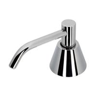 Geesa Hotel Zeepdispenser opbouw met PE zeephouder Chroom 91628 - thumbnail