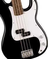 Squier Sonic Precision Bass IL Black elektrische basgitaar - thumbnail